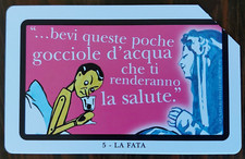 SCHEDA TELEFONICA TELECOM LA FATA LE AVVENTURE DI PINOCCHIO @ RARISSIMA @