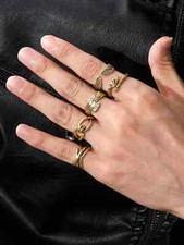 Pezzi anello anelli uomo ali - anello,