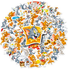 50 adesivi TOM & JERRY