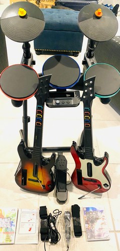 Nintendo wii - nintendo, guitar