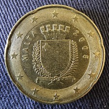 EURO - 20 CENTESIMI MALTA 2008