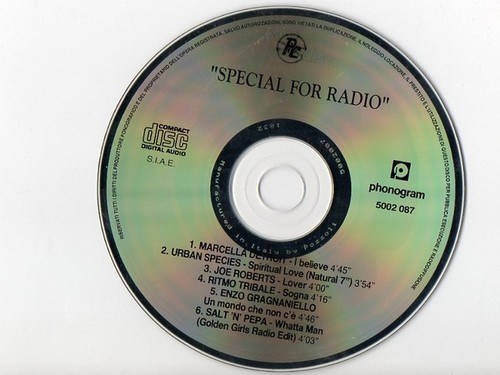 Disc special for radio - for,