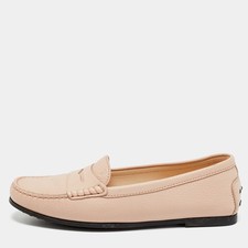 Mocassini Tods in pelle rosa