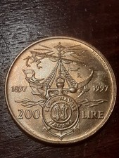 ✅💯MONETA 200 LIRE 1897-