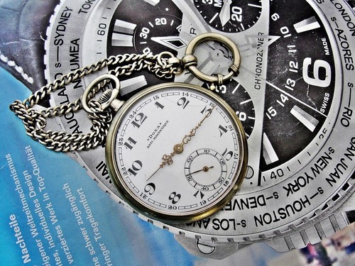 Beautiful doxa pocket watch - doxa,