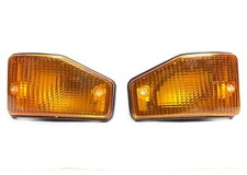 FANALI AUTOBIANCHI A112 4° 5° SERIE IV - V COPPIA DX- SX LEART ANTERIORI ARANCIO