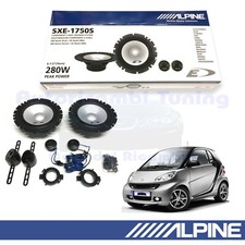 ALPINE SXE1750S Casse Altoparlanti Anteriori per Smart Fortwo W451