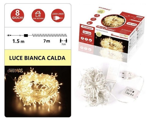 Luci natale catena luminosa - luci,
