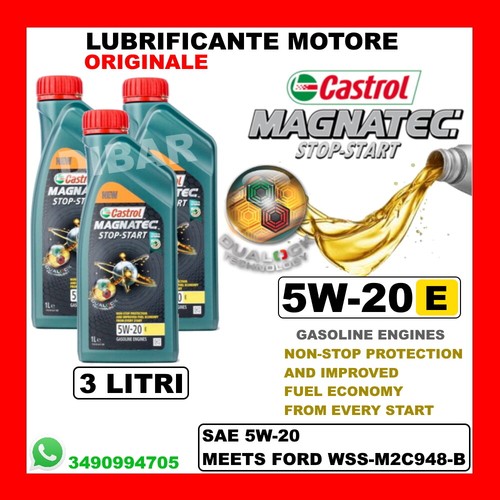 Olio castrol magnatec - castrol,