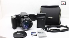 [OTTIME CONDIZIONI]Nikon Coolpix P90 12,1 MP 24x fotocamera digitale zoom ottico dal Giappone #50114