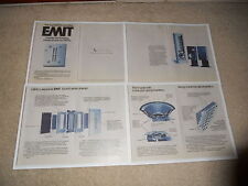 Brochure tweeter Infinity 1977