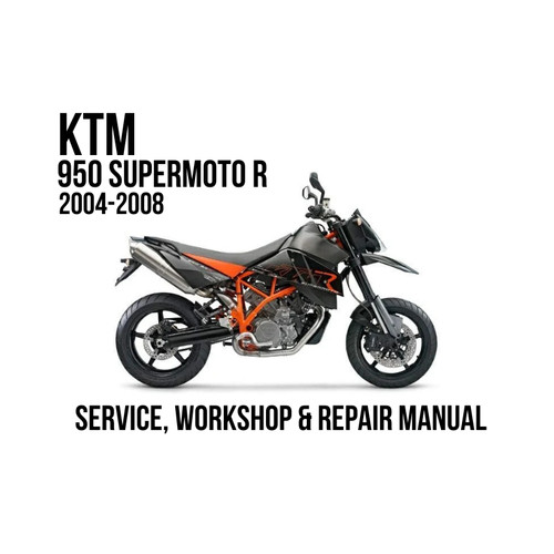 Ktm 950 supermoto - r, 2004-2008