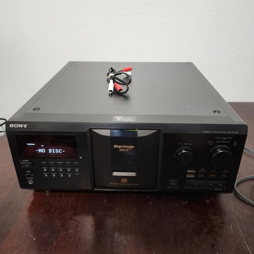 Sony cdp cx355 300 - disc, cd