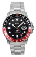 Orologio Uomo Fossil Blu GMT