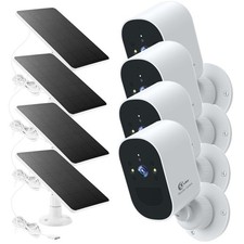 4Pcs Solar Camera Ourdoor