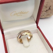 Anello Cartier Trinity oro 750/18k misura 47 con scatola #2813