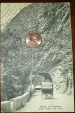 Cartolina d'epoca paesagg