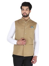 Giacca tinta unita beige abbigliamento festival occasione giacche e gilet partywear