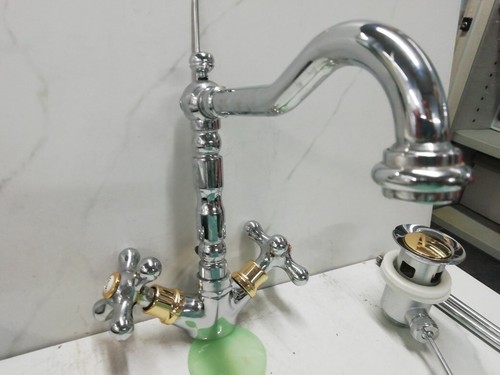 Gruppo lavabo monoforo - lavabo,