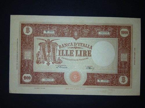 1000 lire barbetti - 1000,