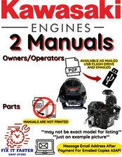 KAWASAKI TJ45E MOTORE MANUALE