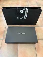 Scatola scarpe shoe box  CHANEL originale 58*33*13, busta 73*42*15