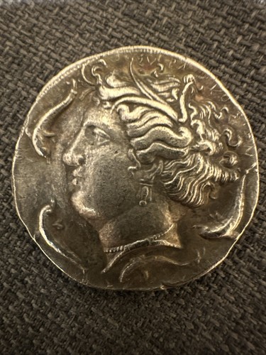 Moneta greca molto - moneta,
