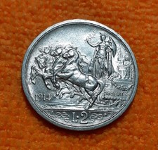 ITALIA REGNO V.E.III° 2 LIRE