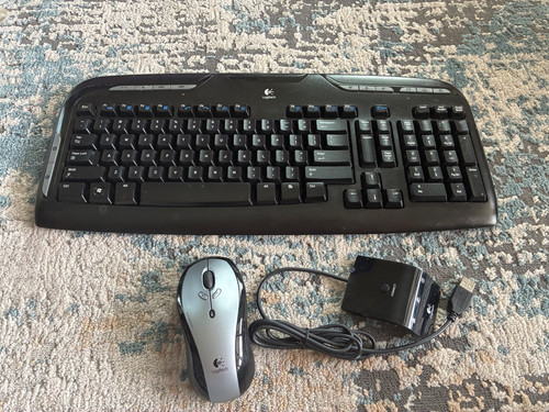 Logitech cordless desktop - logitech,
