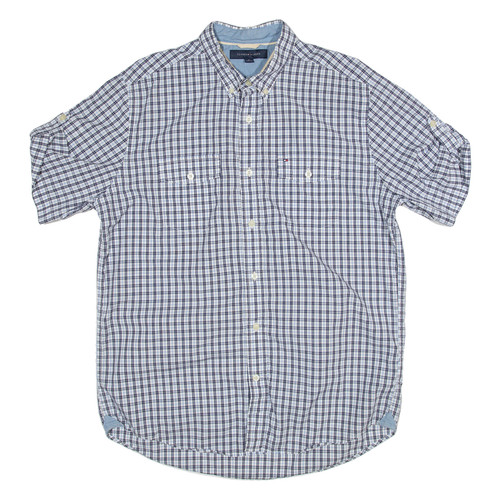 Camicia tommy hilfiger blu - camicia,