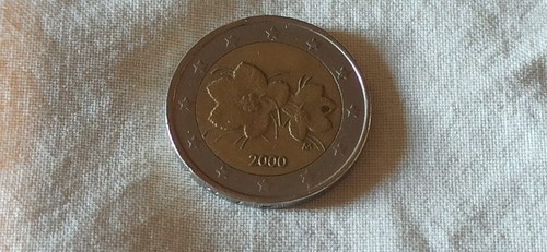 Moneta rara euro finlandia - 2,
