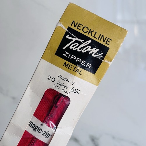 Cerniera vintage talon rosso - cerniera,