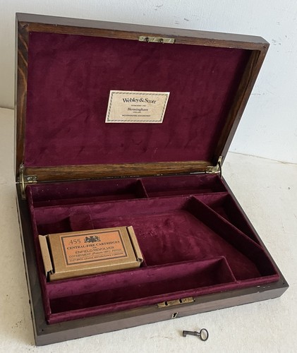 Antique case take webley - antique, to