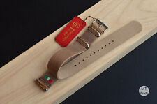 20 mm Cinturino artigianale Handmade Italy Pullup Crazy Horse Leather Strap Band