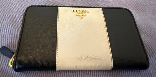 Portafoglio prada logo - prada, donna