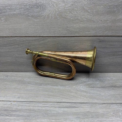 Corno vintage ottone - vintage,