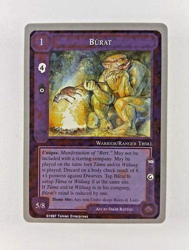 Burat bert carta ccg - ccg, terra