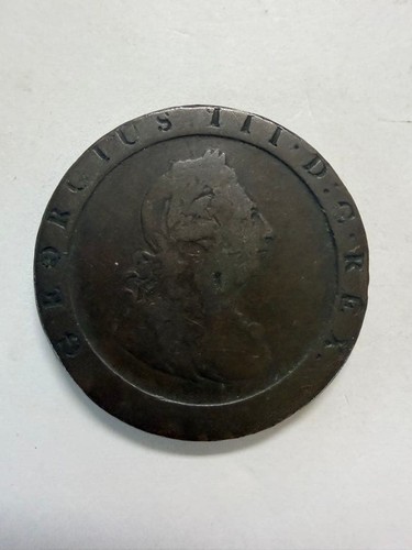 Moneta penny inglese - moneta, in