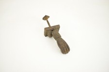 Battiporta Battente Batacchio in Ferro a Forma di Mano per Portone Porta