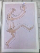 FUTURISMO NAPOLI VITTORIO PISCOPO PULCINELLA 6 LITOGRAFIE FIRMATE LEGGI DESCRIZI