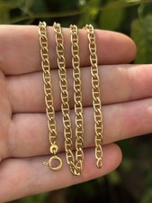 Collana Uomo Donna Oro 750 - 18ct, Chocher stile hermès, Maglia Marinara