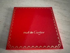 Splendido foulard in seta Must de Cartier Paris 82x80 vintage nuovo in scatola