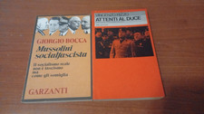 Lotto 2 Libri Fascismo