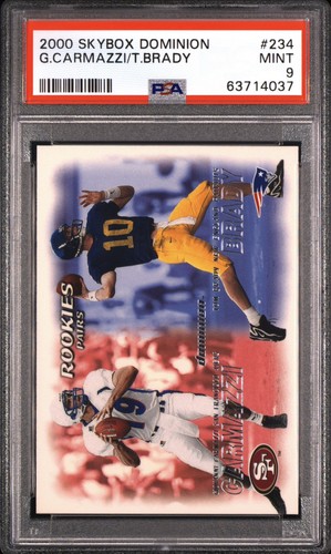 2000 skybox dominion tom brady - skybox,