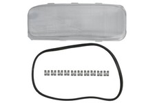 Left (left) headlight glass