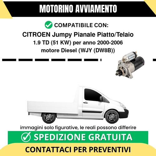 Motorino avviamento citroen - motorino,