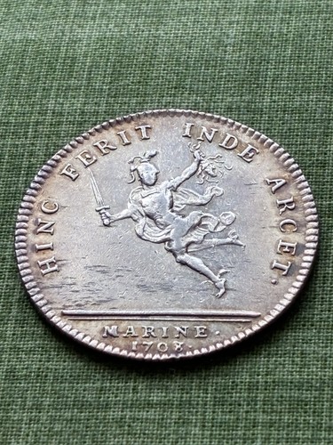 Jeton argent marine 1708 - argent,
