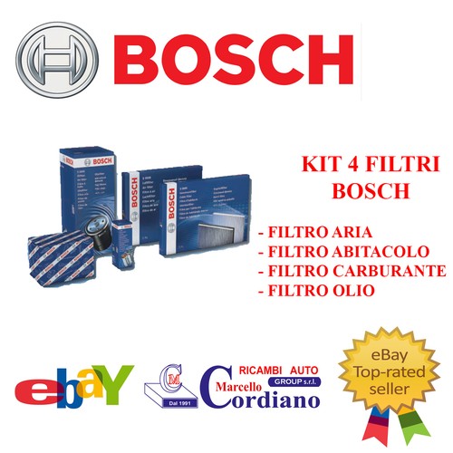 Kit tagliando filtri bosch - kit,