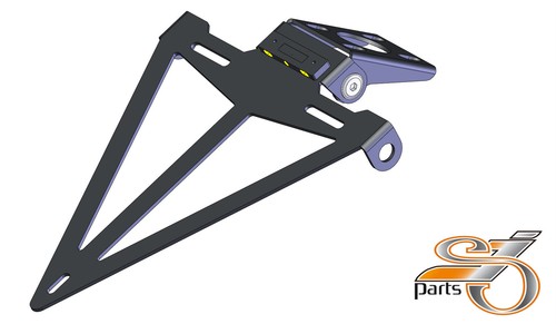 Supporto targa adatto - supporto, a