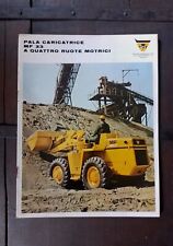 MASSEY FERGUSON MF 33 PALA CARICATRICE CINGOLATA brochure originale 1968 